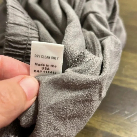 Monrow Textured Shorts Gray Soft Medium Jogger Running Pockets - Picture 8 of 8